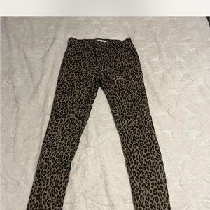 Levi's Leopard Print Skinny Pants